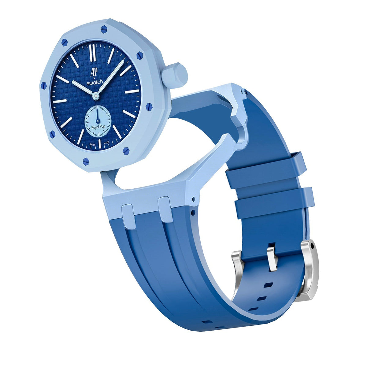 [Plus&Max]Royal Oak Pop Exclusive Bioceramic Case & Silicone Strap Mix Color