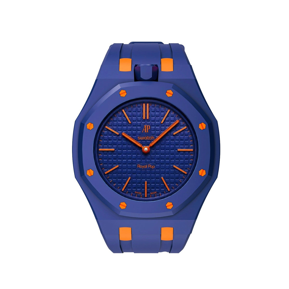 [Plus&Max]Royal Oak Pop Exclusive Bioceramic Case & Silicone Strap Mix Color