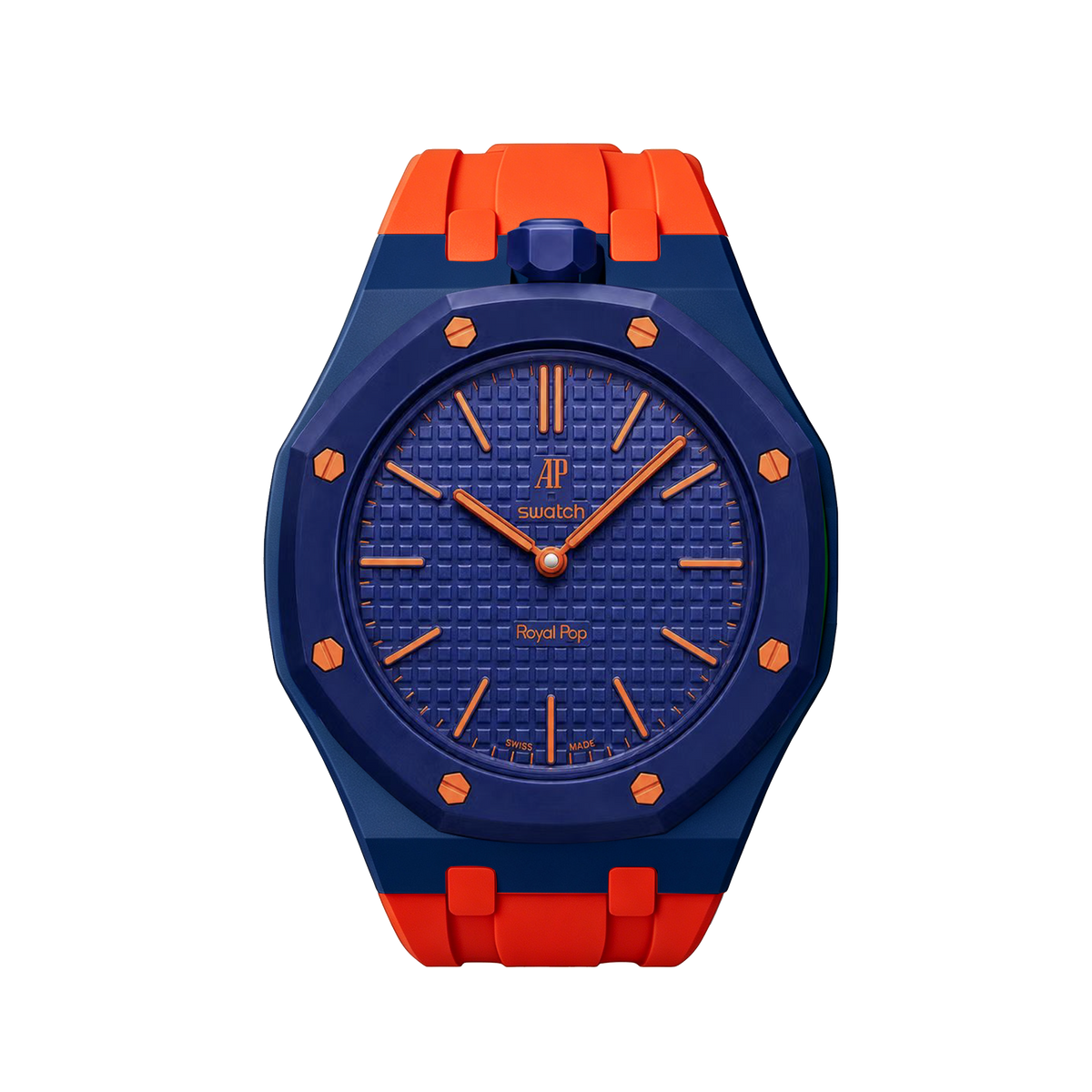 [Plus&Max]Royal Oak Pop Exclusive Bioceramic Case & Silicone Strap Mix Color