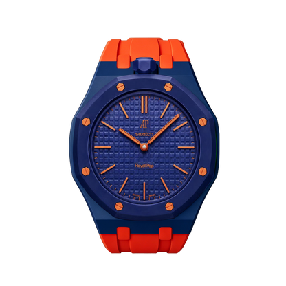 [Plus&Max]Royal Oak Pop Exclusive Bioceramic Case & Silicone Strap Mix Color