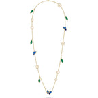 [Plus&Max]LUCKY SPRING BUTTERFLY 15 FLOWER NECKLACE