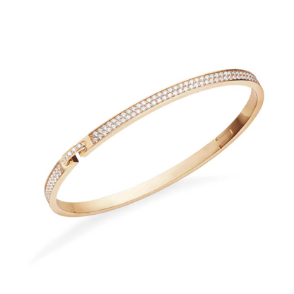 [Max Jewelry ]LIENS VIDENCE DIAMOND PAVED BRACELET