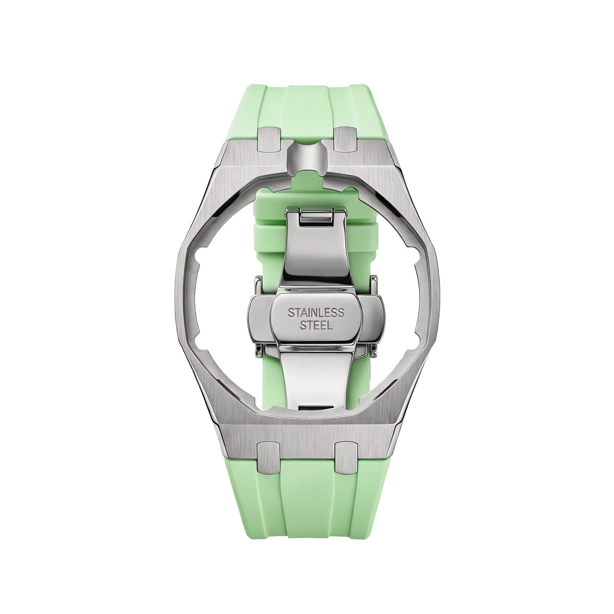 [Plus&Max]Royal Oak Pop Exclusive Steel Case & Silicone Strap With Cradle