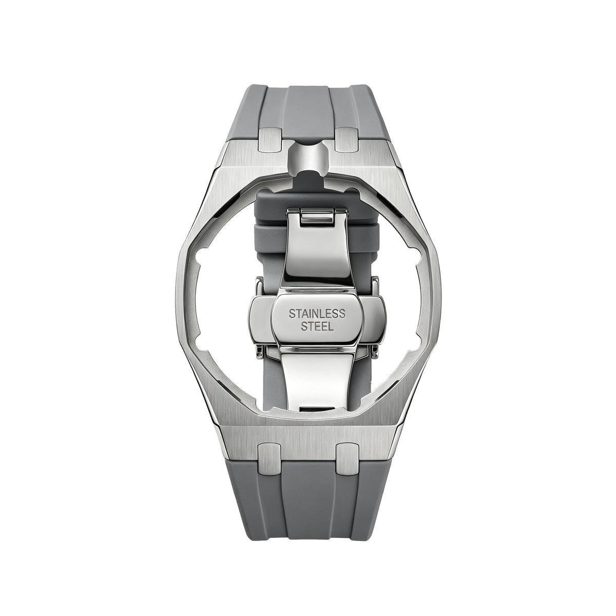 [Plus&Max]Royal Oak Pop Exclusive Steel Case & Silicone Strap With Cradle