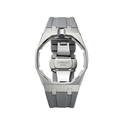 [Plus&Max]Royal Oak Pop Exclusive Steel Case & Silicone Strap With Cradle