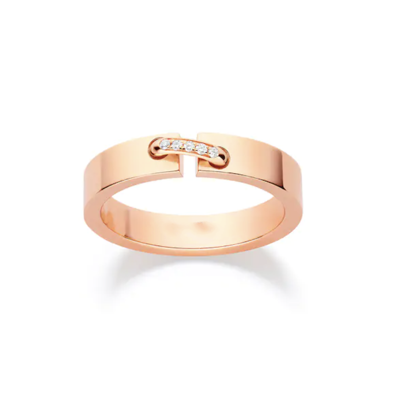 [Max Jewelry ]ALLIANCE LIENS VIDENCE DIAMOND 4MM RING