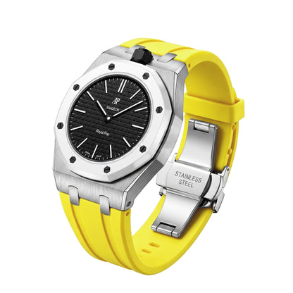 [Plus&Max]Royal Oak Pop Exclusive Steel Case & Silicone Strap With Cradle