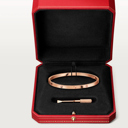 [Max Jewelry ]LOVE BRACELET 3.65MM 6 DIAMONDS