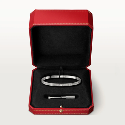 [Max Jewelry ]LOVE BRACELET 3.65MM DIAMOND-PAVED