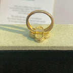 [Plus&Max]NEW CLOVER PINK ENAMEL RINGS