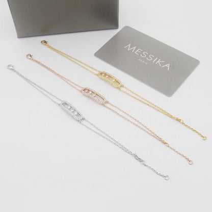 [Max Jewelry] Move Classique pavé bracelet