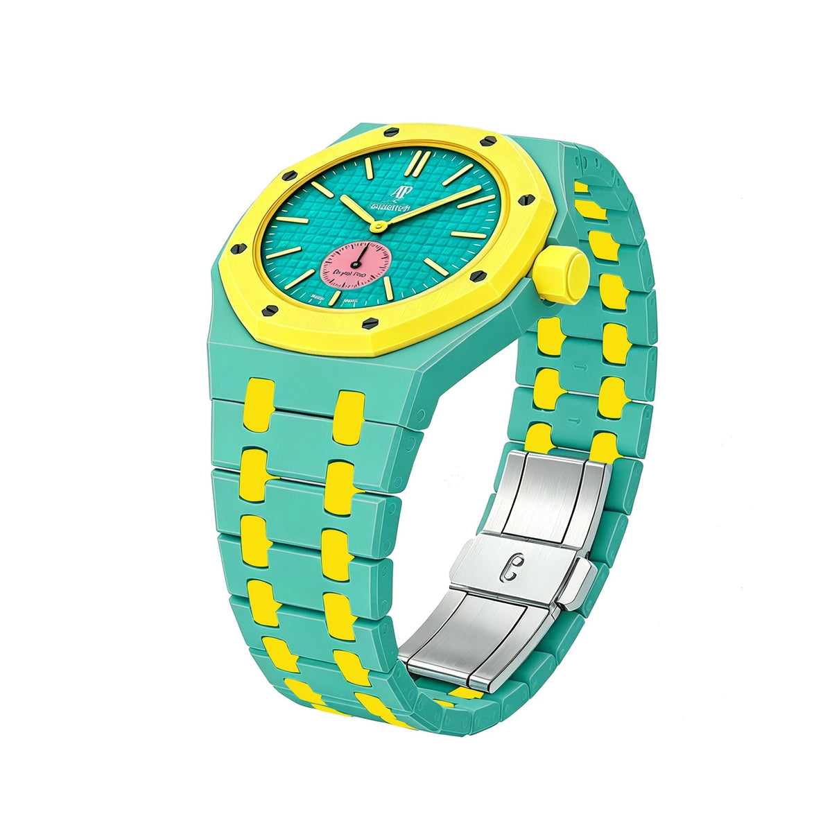 [Plus&Max]Royal Oak Pop Exclusive Bioceramic Case & Bioceramic Strap Mix Color