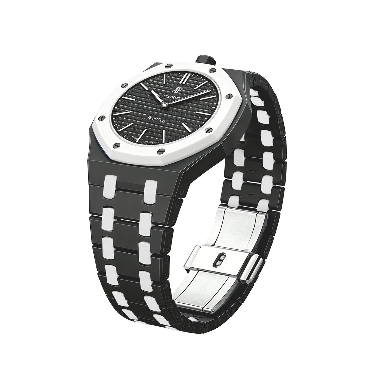 [Plus&Max]Royal Oak Pop Exclusive Bioceramic Case & Bioceramic Strap Mix Color