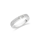 [Plus&Max]ALLIANCE LIENS VIDENCE PAVED DIAMOND 4MM RING