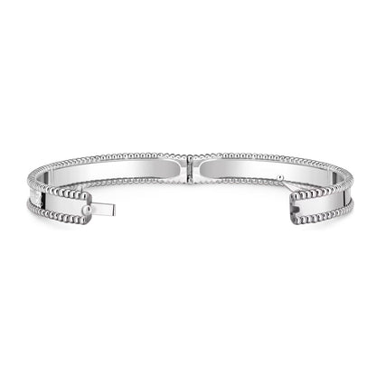 [Plus&Max]SIGNATURE DUAL-BEADED BANGLE