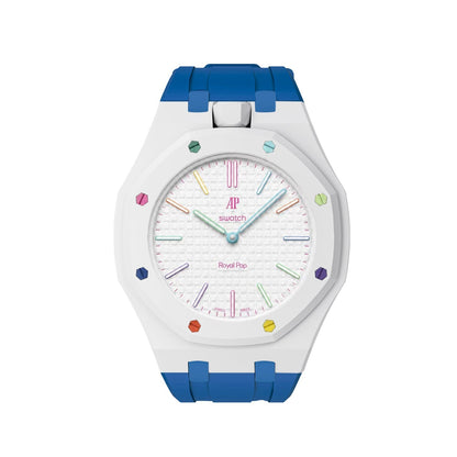 [Plus&Max]Royal Oak Pop Exclusive Bioceramic Case & Silicone Strap Mix Color