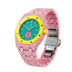 Royal Oak Pop Exclusive Bioceramic Case & Bioceramic Strap Full Diamond