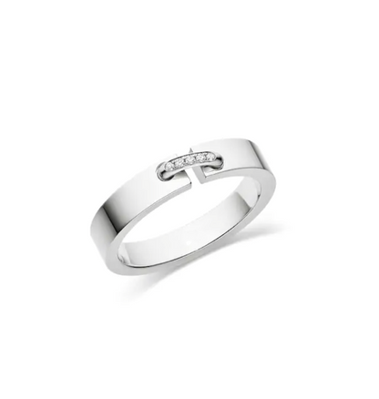 [Max Jewelry ]ALLIANCE LIENS VIDENCE DIAMOND 4MM RING