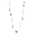 [Plus&Max]LUCKY SPRING BUTTERFLY 15 FLOWER NECKLACE
