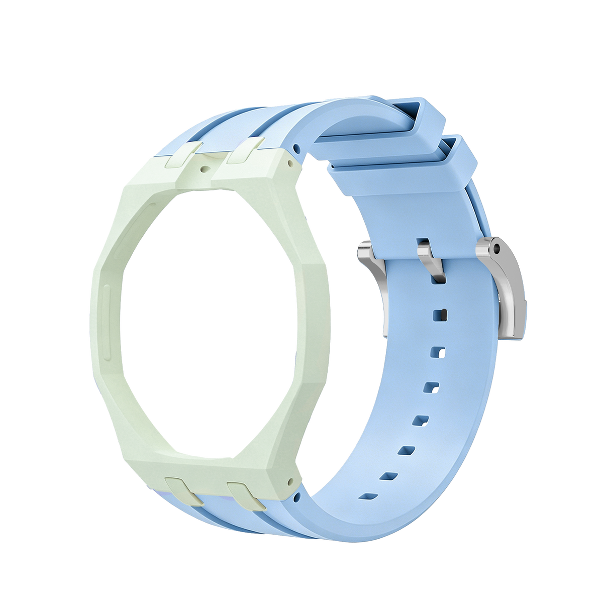 [Plus&Max]Royal Oak Pop Exclusive Bioceramic Case & Silicone Strap Mix Color