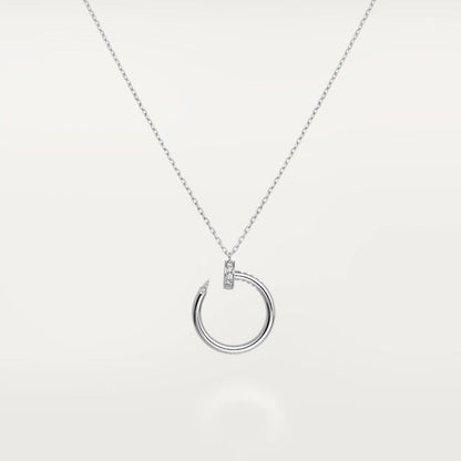 [Max Jewelry ]JUSTE NECKLACE SILVER