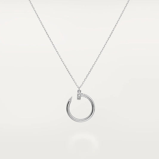 [Max Jewelry ]JUSTE NECKLACE SILVER