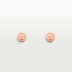 [Plus&Max]LOVE EARRINGS PINK GOLD 10MM
