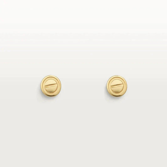 [Max Jewelry ]LOVE EARRINGS GOLD 10MM