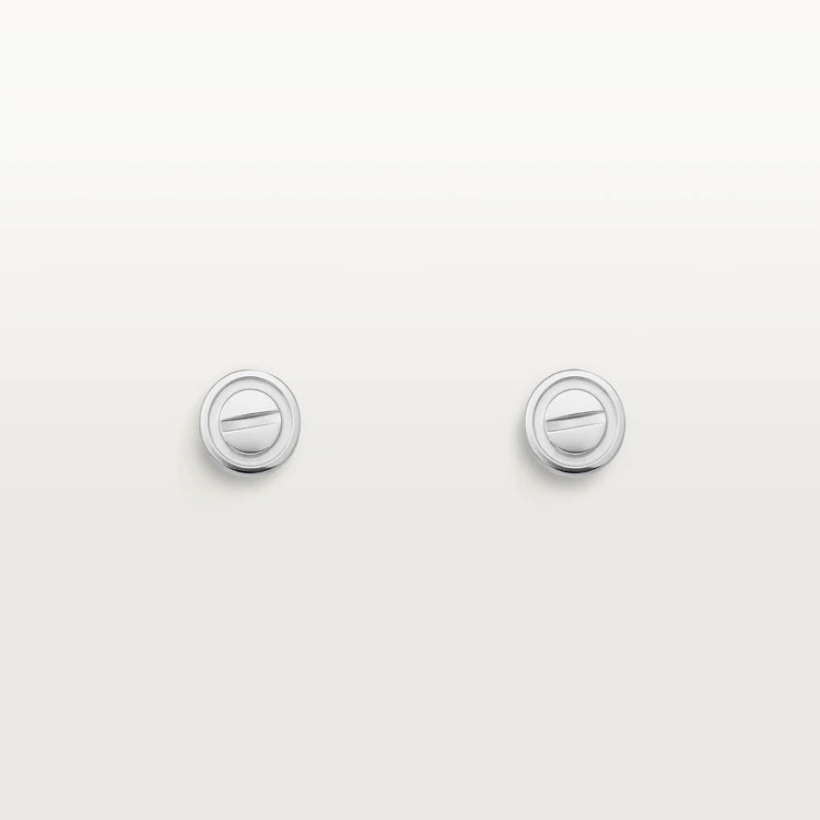 [Max Jewelry ]LOVE EARRINGS SILVER 10MM