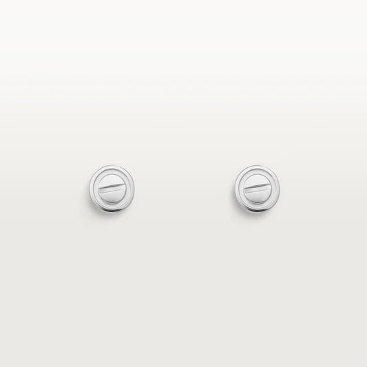 [Max Jewelry ]LOVE EARRINGS SILVER 10MM