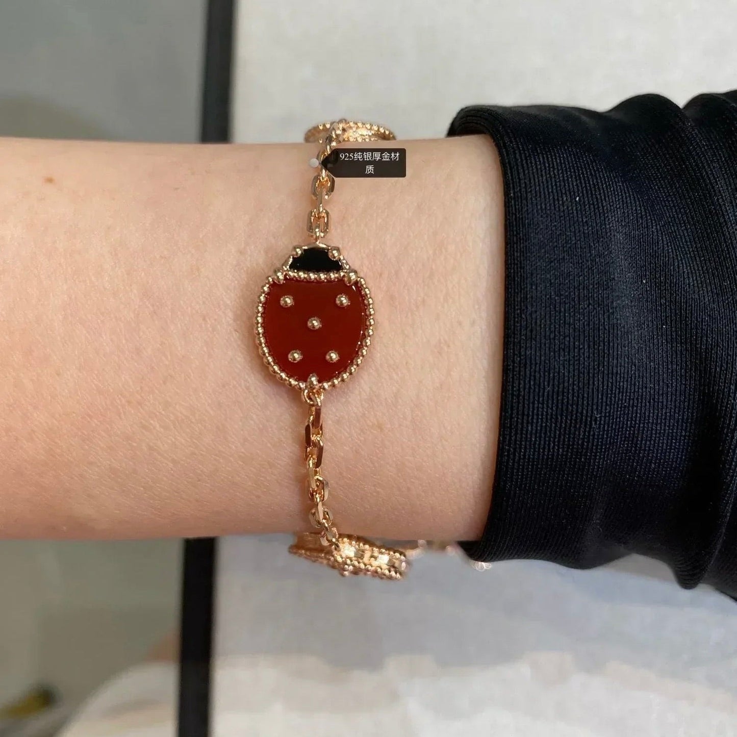 [Max Jewelry ]LUCKY SPRING 5 MOTIF BRACELET