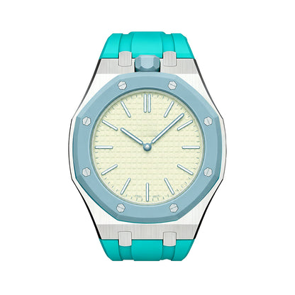 [Plus&Max]ROYAL OAK POP EXCLUSIVE STEEL CASE & SILICONE STRAP