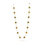 [Plus&Max]CLOVER 20 MOTIFS TIGER EYE ROSE GOLD