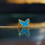 [Plus&Max]BUTTERFLY TURQUOISE BUTTERFLY BRACELET