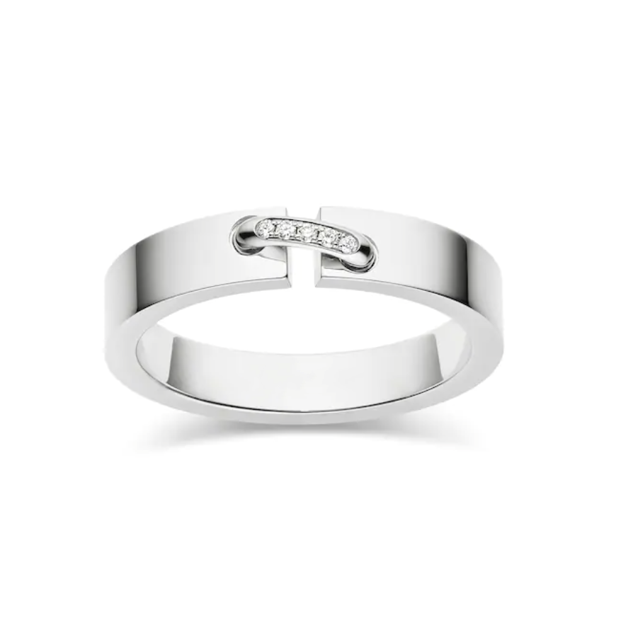 [Max Jewelry ]ALLIANCE LIENS VIDENCE DIAMOND 4MM RING
