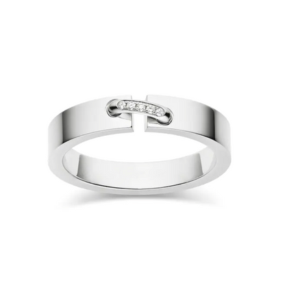 [Max Jewelry ]ALLIANCE LIENS VIDENCE DIAMOND 4MM RING