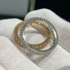 [Plus&Max]PERLEE DIAMOND SILVER RING