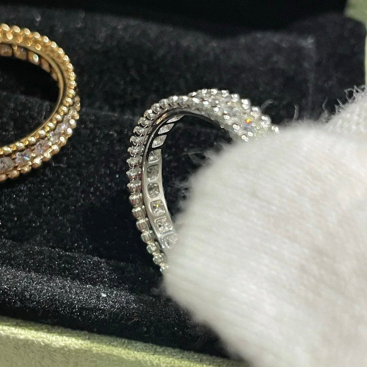 [Max Jewelry ]PERLEE DIAMOND ROSE GOLD RING