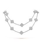 [Plus&Max]CLOVER 20 MOTIFS DIAMOND SILVER