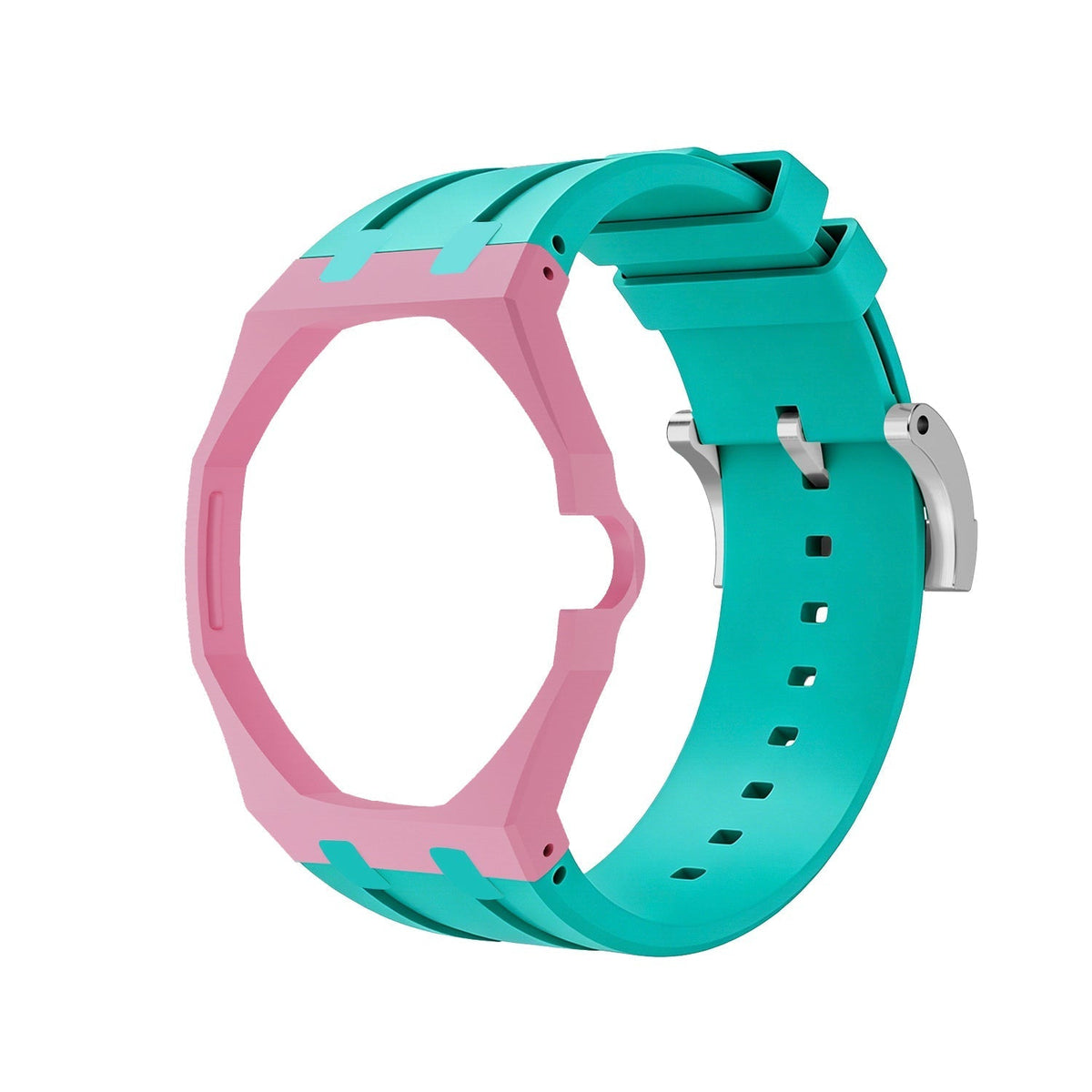 [Plus&Max]Royal Oak Pop Exclusive Bioceramic Case & Silicone Strap Mix Color