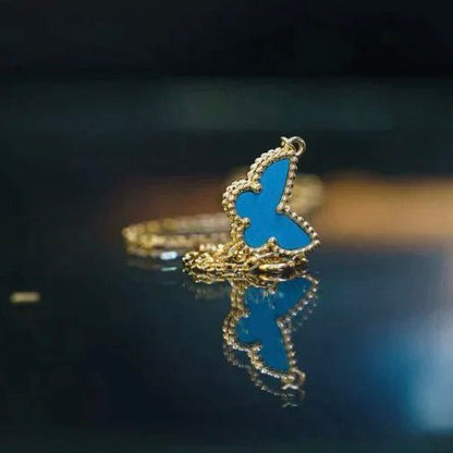 [Max Jewelry ]BUTTERFLY TURQUOISE BUTTERFLY BRACELET