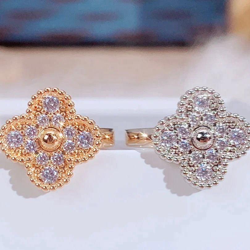 [Max Jewelry ]CLOVER DIAMOND RING
