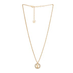 [Plus&Max]BY NIGHT DIAMOND PAVED NECKLACE