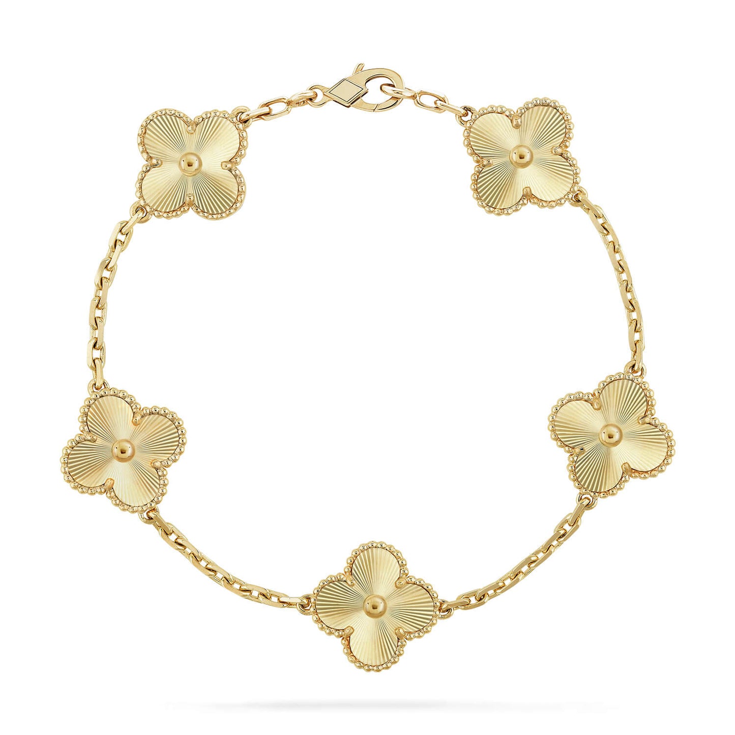 [Max Jewelry ] CLOVER 5 MOTIF LASER BRACELET COLLECTION