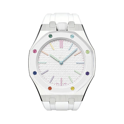 [Plus&Max]ROYAL OAK POP EXCLUSIVE STEEL CASE & SILICONE STRAP