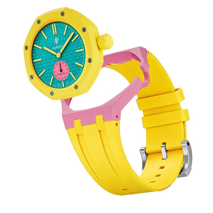 [Plus&Max]Royal Oak Pop Exclusive Bioceramic Case & Silicone Strap Mix Color