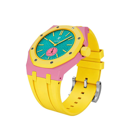 [Plus&Max]Royal Oak Pop Exclusive Bioceramic Case & Silicone Strap Mix Color