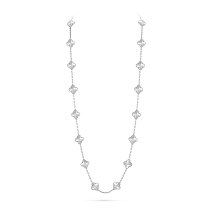 [Max Jewelry ]CLOVER 20 MOTIFS  LASER SILVER