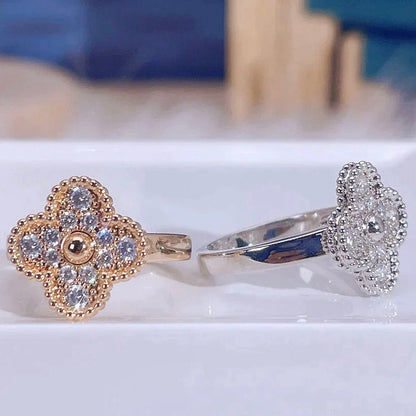 [Max Jewelry ]CLOVER DIAMOND RING
