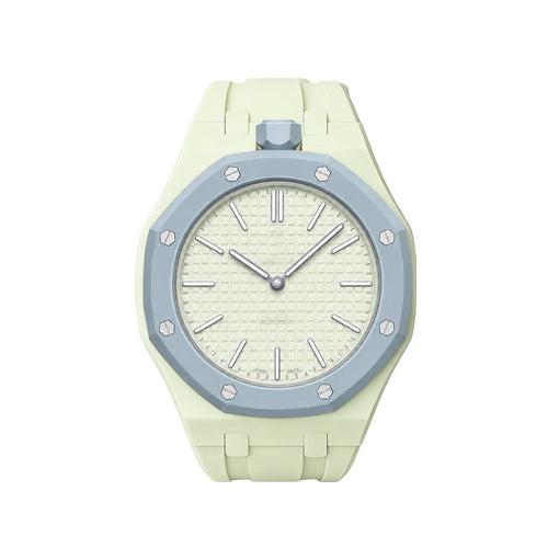 [Plus&Max]OAK POP EXCLUSIVE CREAMY YELLOW SILICONE STRAP